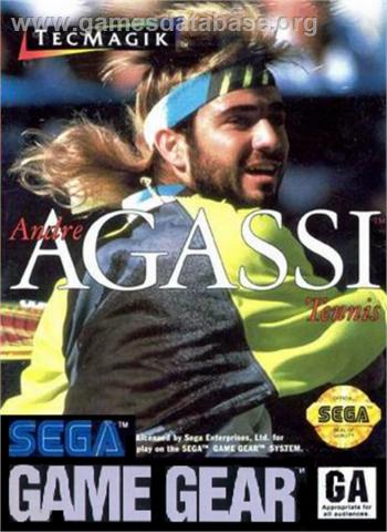 Cover Andre Agassi Tennis for Game Gear